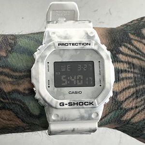 White Camo G-Shock